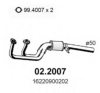 ALFA 16220900202 Front Silencer